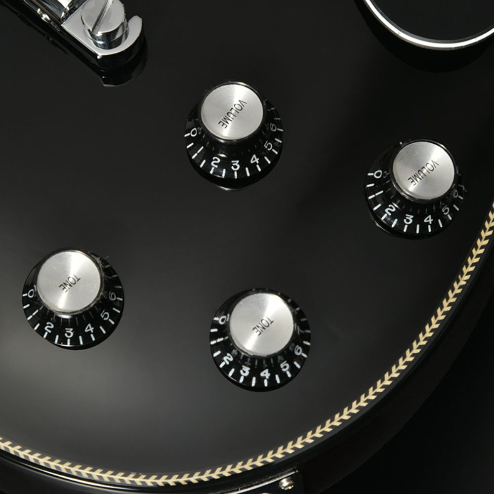 BACCHUS バッカス Global Series BARON-JAZZ Alnico BLK-Top エレキギター コントロール部