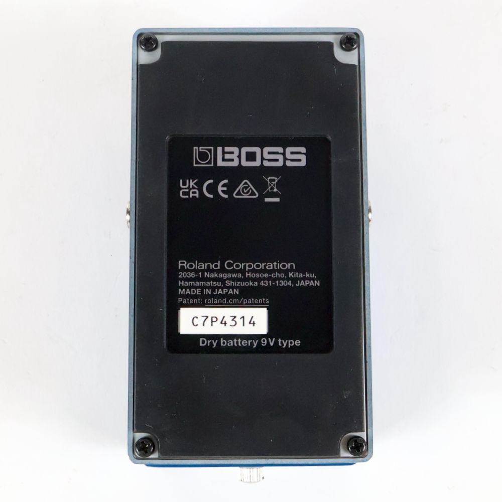 【中古】 オーバードライブ エフェクター BOSS BD-2W Blues Driver ギターエフェクター ブルースドライバー 裏面