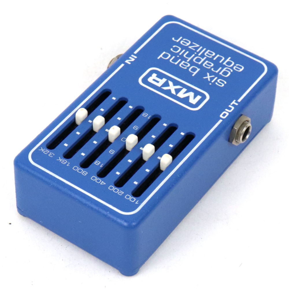 【中古】 イコライザー MXR six band graphic equalizer ギターエフェクター 左サイド