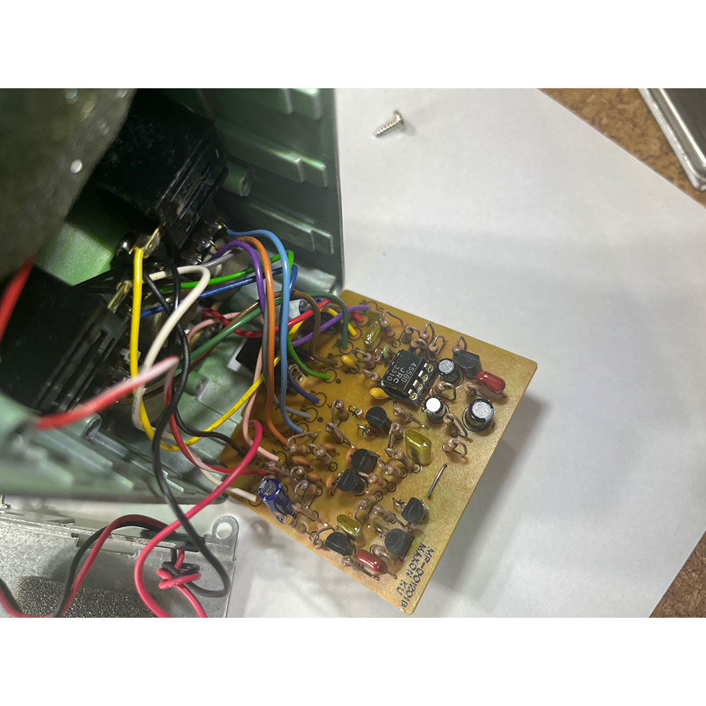 【中古】 エフェクター Ibanez TS9 Mod. JRC4558D搭載 青色LED交換済み 改造チューブスクリーマー Tube Screamer 基盤