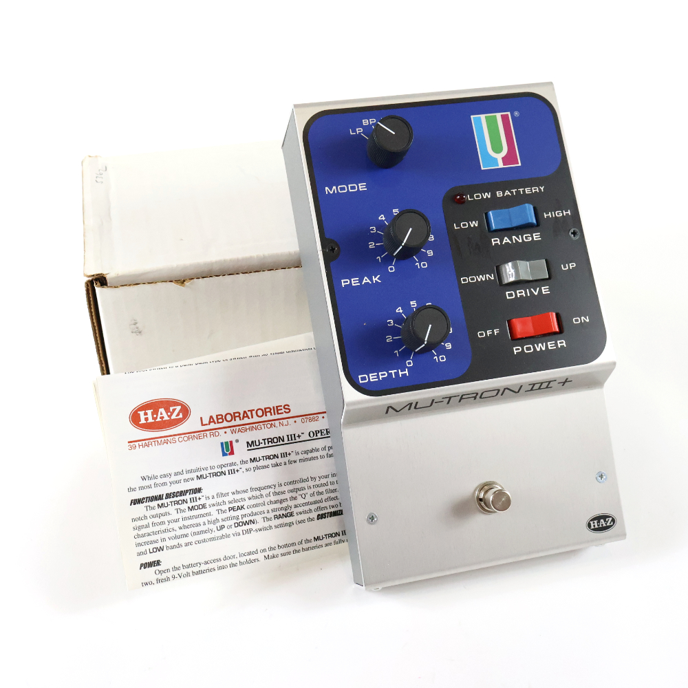 【中古】 エンベロープフィルター エフェクター HAZ MU-TRON III+ ミュートロン オートワウ