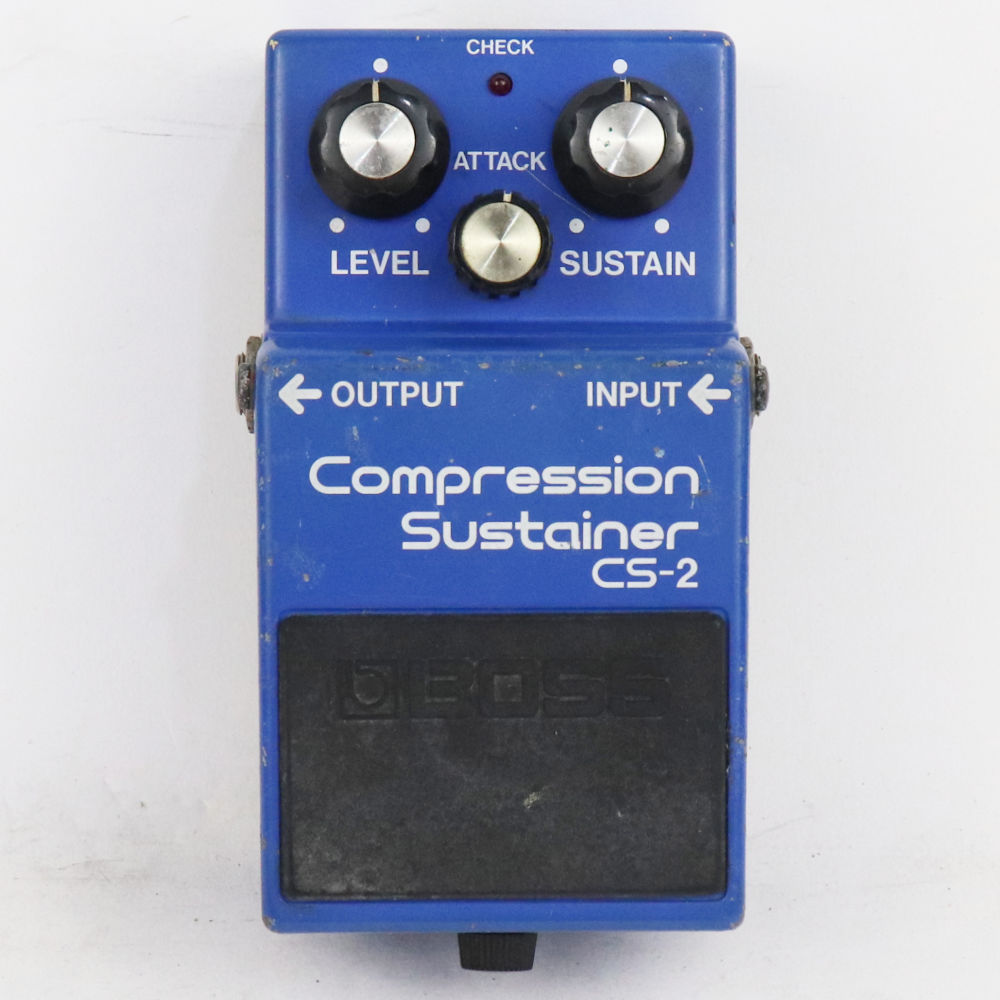 【中古】 コンプレッサー エフェクター BOSS CS-2 Made in Japan Compression Sustainer ギターエフェクター