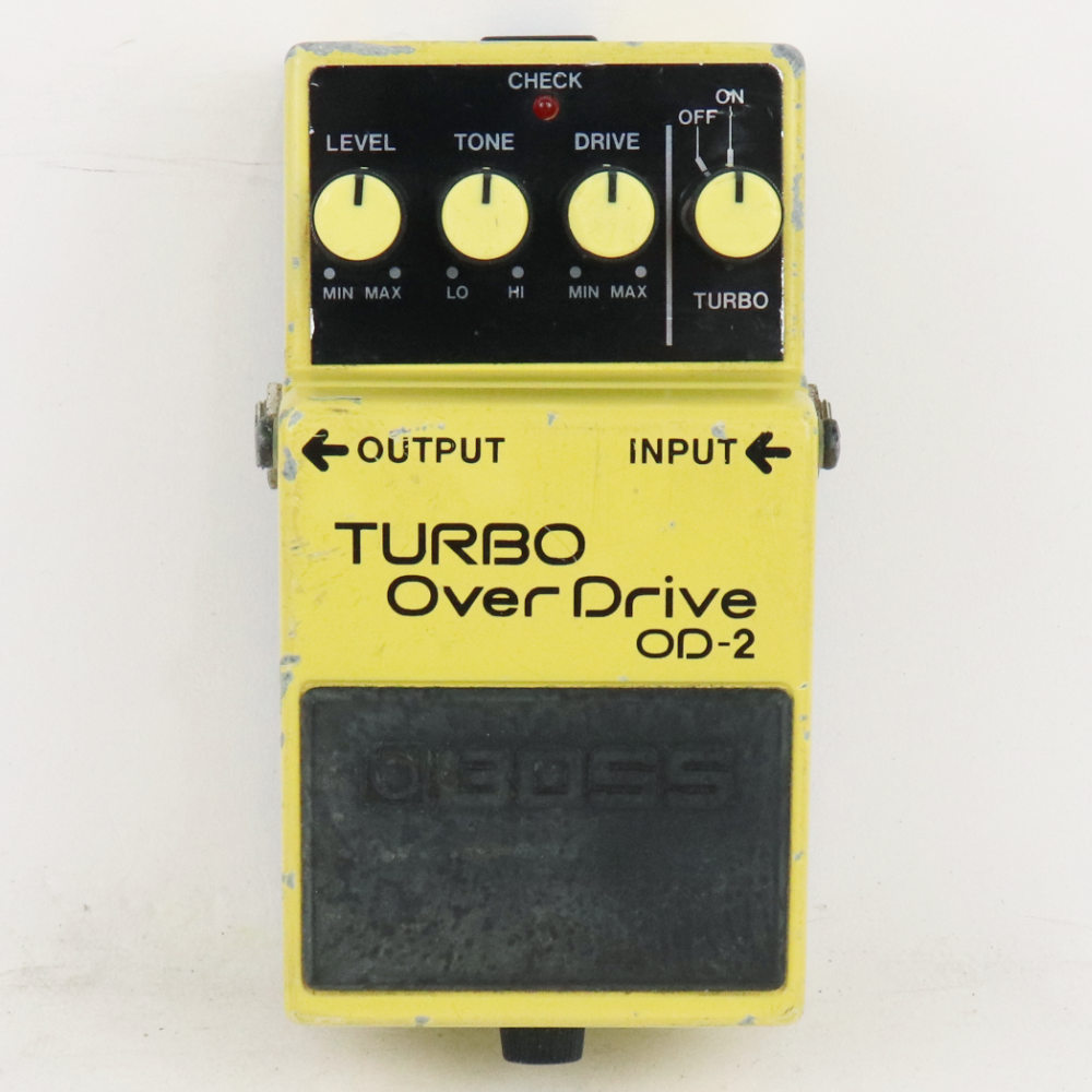 【中古】ターボオーバードライブ エフェクター BOSS OD-2 TURBO OverDrive ボス ギターエフェクター