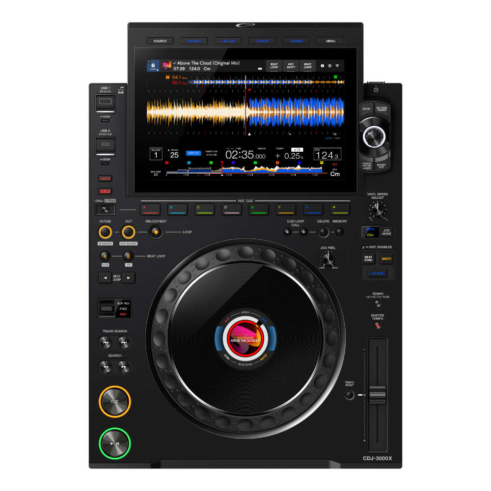AlphaTheta CDJ-3000X DJ用マルチプレーヤー トップ画像