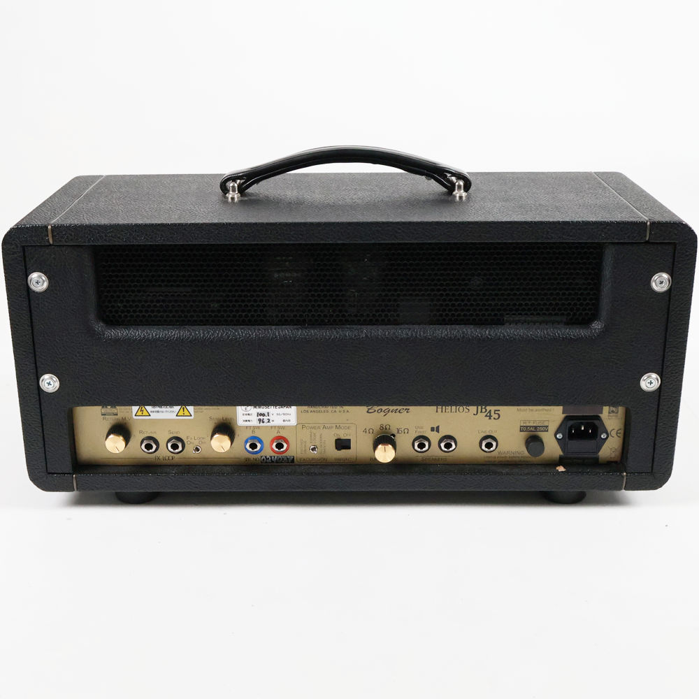 【中古】 ギターアンプヘッド Bogner Helios JB45 背面