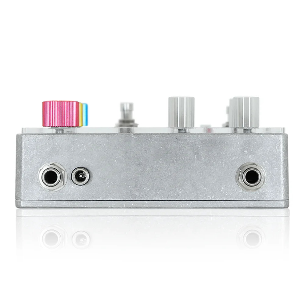 Mattoverse Electronics SwellEchoTrash ディレイ ディストーション ギターエフェクター リア画像