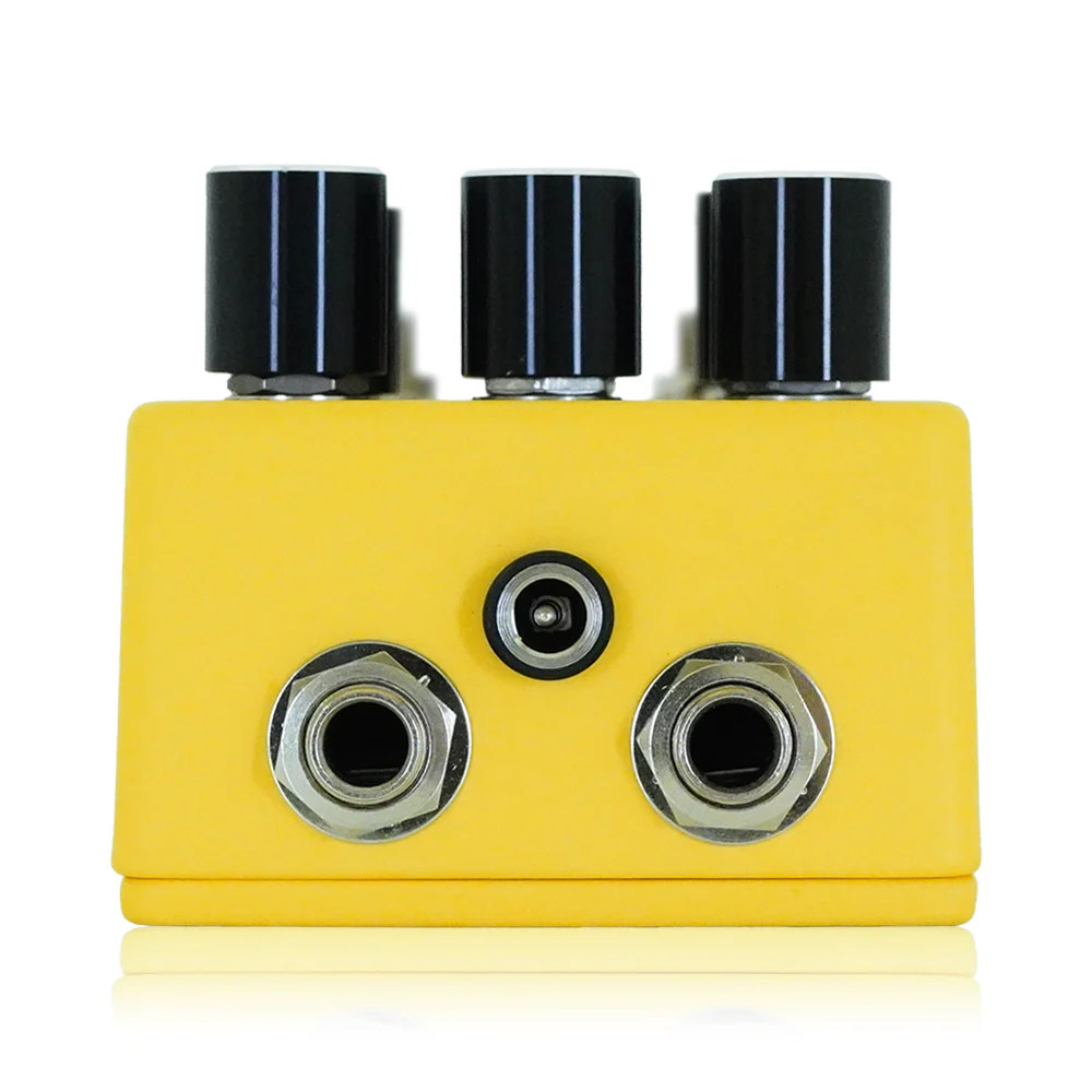 Mattoverse Electronics Warble Swell Echo MKII Yellow ディレイ ギターエフェクター リア画像