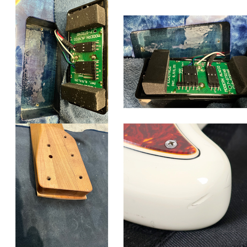 【中古】Fender Japan フェンダー ジャパン MG65 VWH MUSTANG 2006年〜2008年製 ムスタング エレキギター スイッチ部など