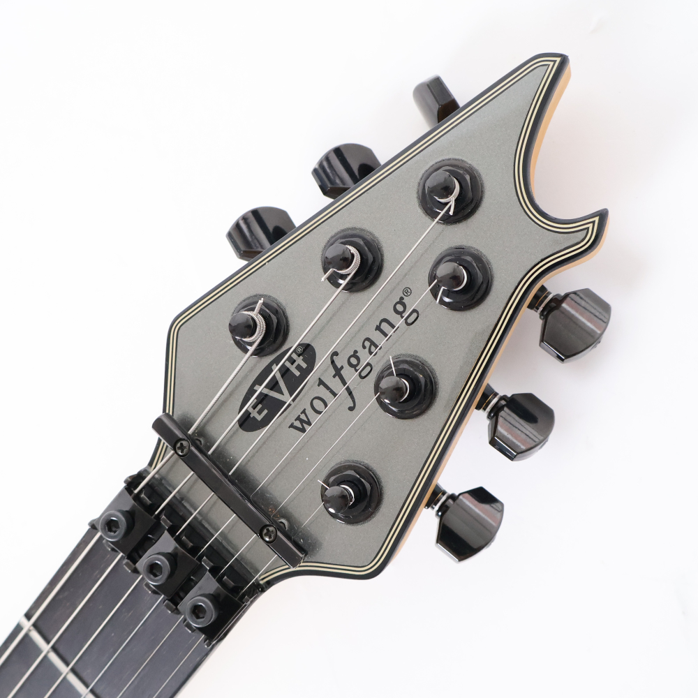 【中古】 エレキギター EVH Wolfgang USA Ebony Fingerboard Silver 2012年製 Eddie Van Halen Signature ウルフギャング 詳細画像