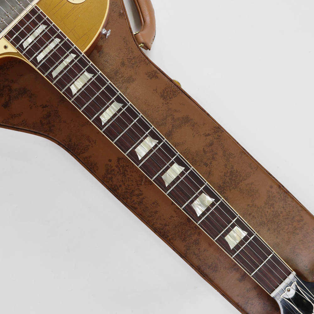 【中古】 エレキギター Gibson Custom Shop Historic Collection 1957 Les Paul Reissue Murphy Lab Ultra Light Aged 2023年製 3.96kg Gold Top ネック