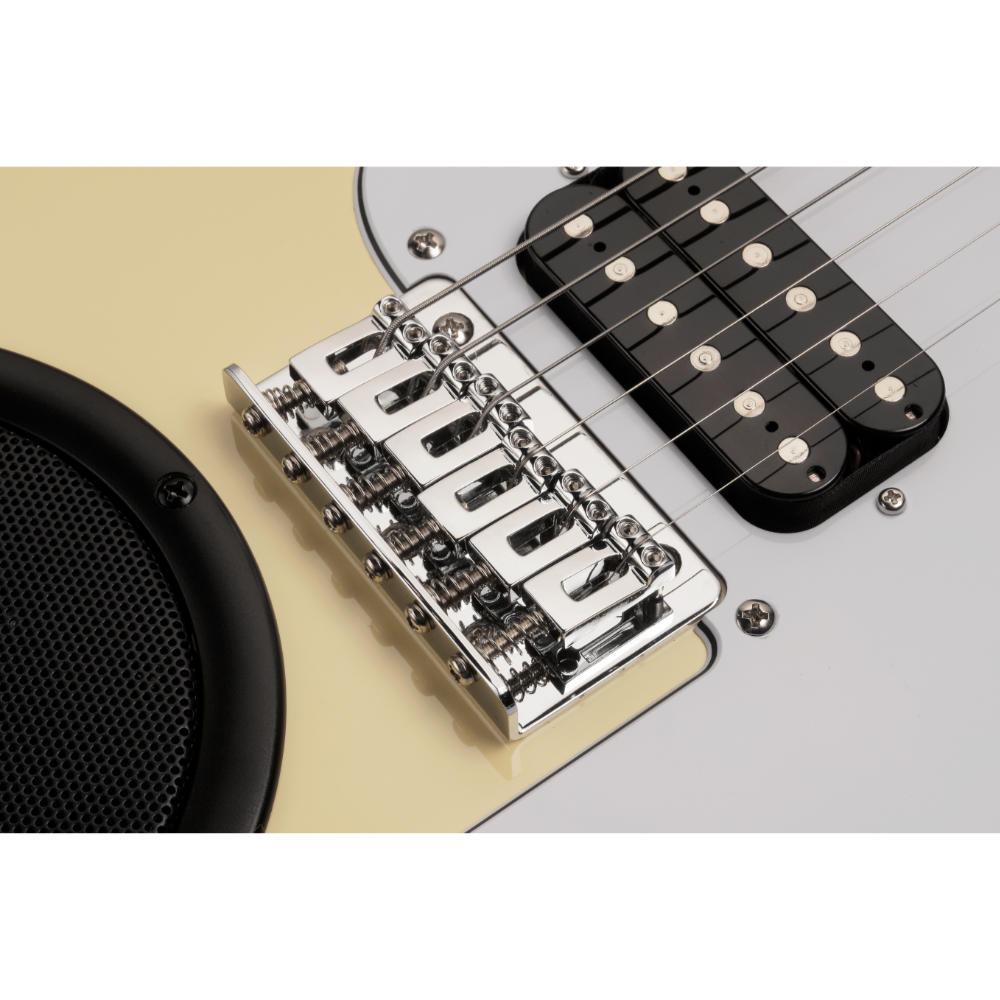 スピーカー内蔵ギター VOX APC-2 BK アパッチ エフェクター リズムパターン内蔵 ブラック ブリッジ画像