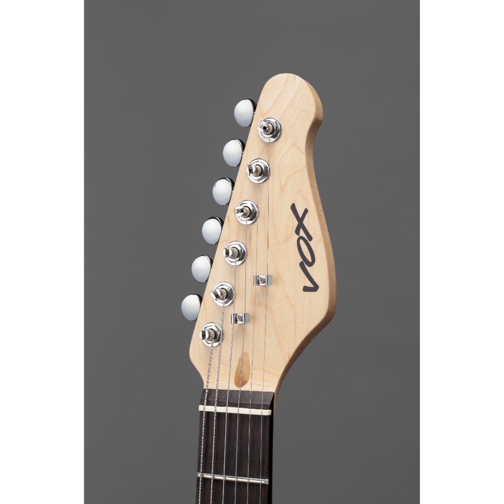 スピーカー内蔵ギター VOX APC-2 WH アパッチ エフェクター リズムパターン内蔵 ホワイト ヘッド画像