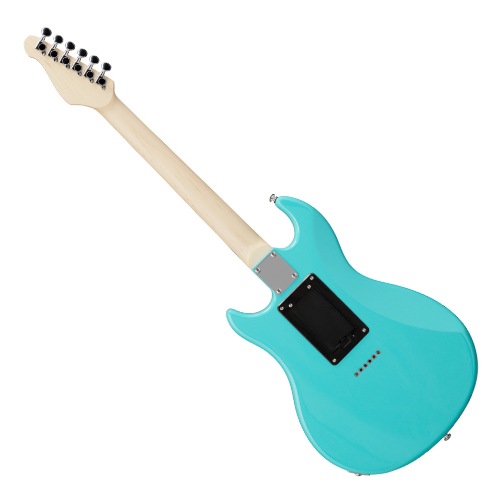 スピーカー内蔵ギター VOX APC-2 AG アパッチ エフェクター リズムパターン内蔵 アクアグリーン バック画像