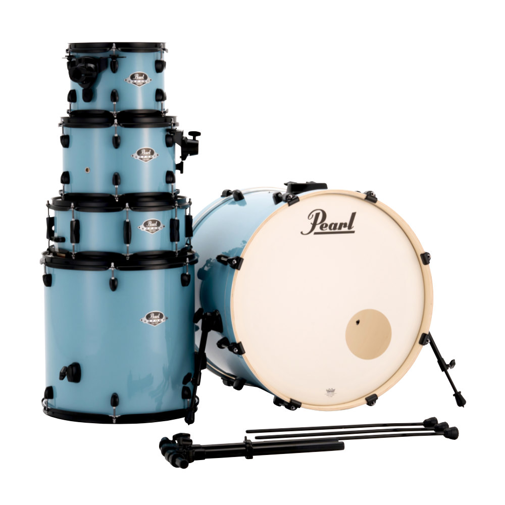Pearl パール EXX725SPN/B #869 ダフネブルー EXPORT スタンダードサイズ ドラムシェルパック