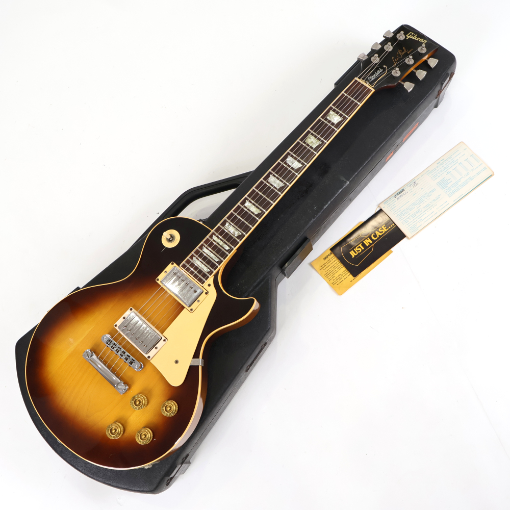 【中古】 エレキギター Gibson Les Paul Standard Tabacco Brown Sunburst 1980年製 ギブソン レスポールスタンダード 刻印ナンバード PAF