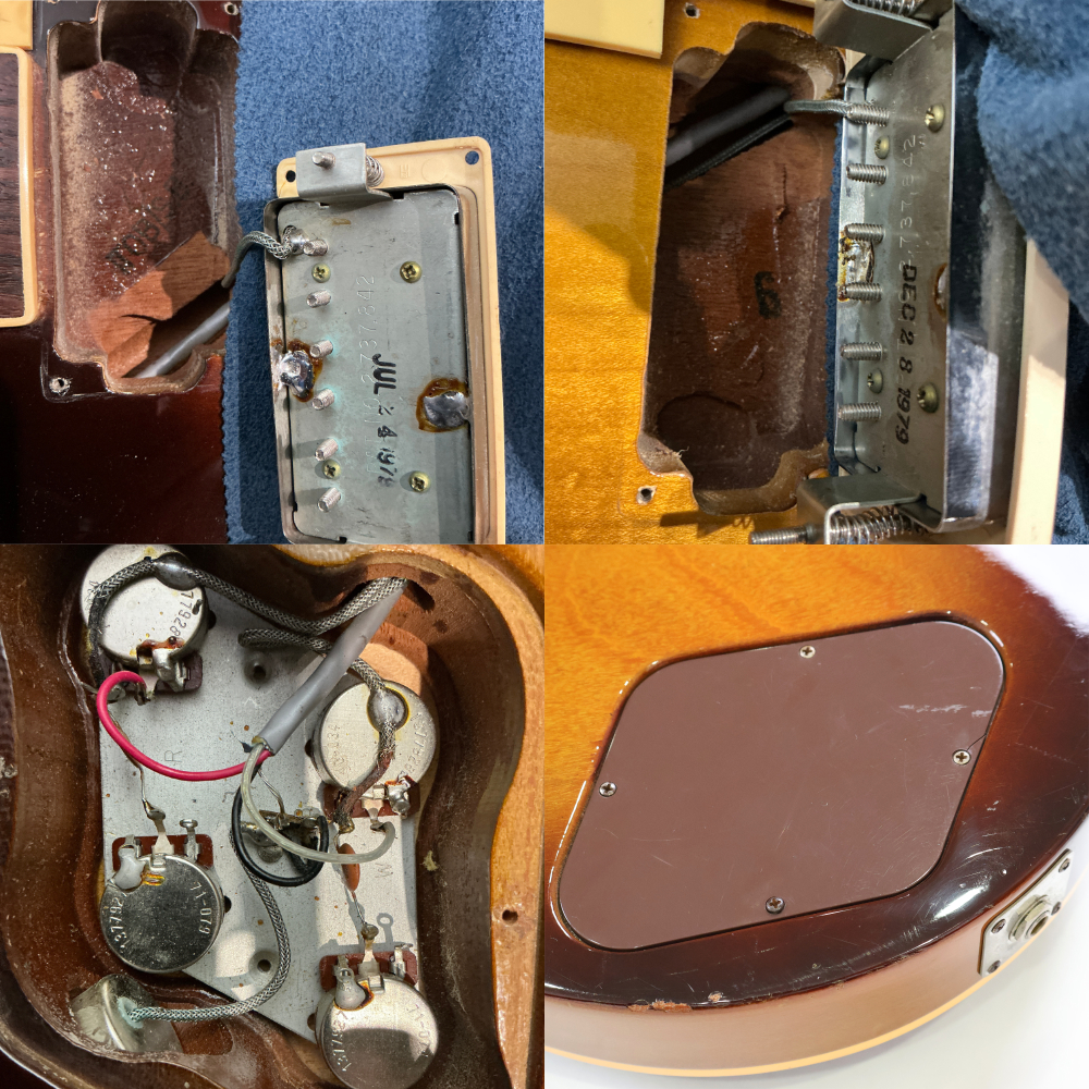 【中古】 エレキギター Gibson Les Paul Standard Tabacco Brown Sunburst 1980年製 ギブソン レスポールスタンダード 刻印ナンバード PAF 詳細画像