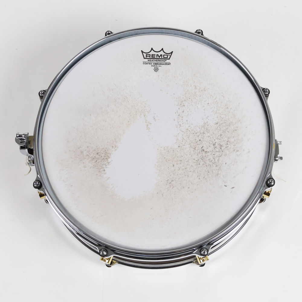 【中古】 スネアドラム カノウプス CANOPUS HS-1450 Zelkova Snare Drum 14x5 ゼルコバ 単板くりぬき胴スネア 打面