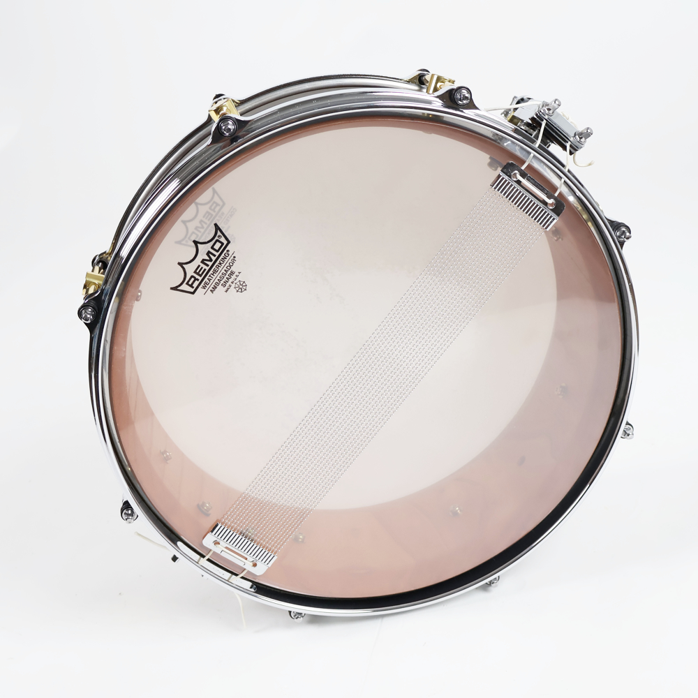 【中古】 スネアドラム カノウプス CANOPUS HS-1450 Zelkova Snare Drum 14x5 ゼルコバ 単板くりぬき胴スネア スネアサイド