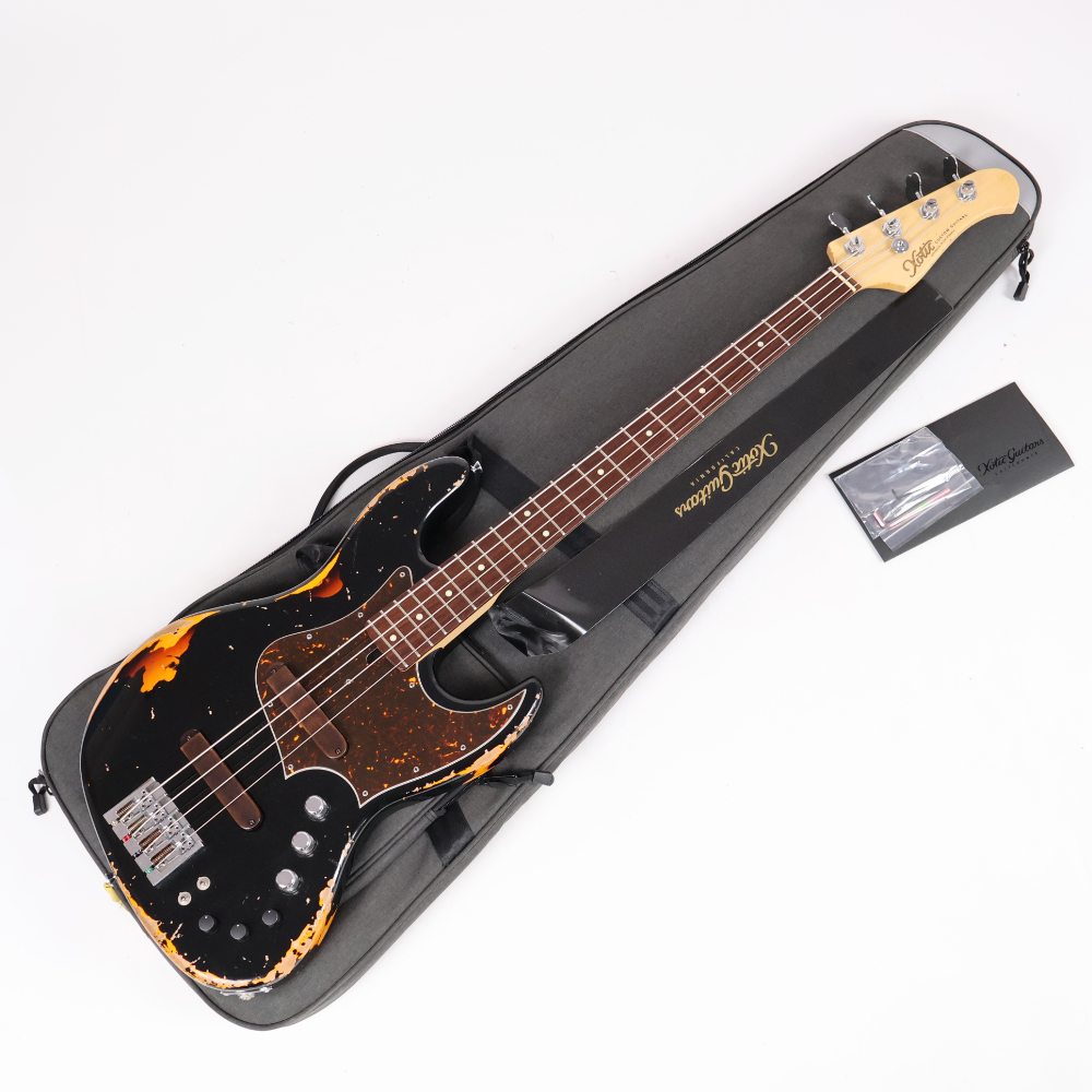 【中古】Xotic エキゾチック XJ-1T 4st Black over 3 tone Burst Heavy Aged エレキベース
