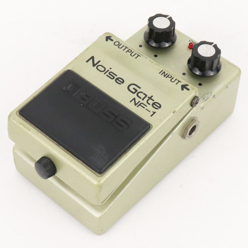 【中古】 ノイズゲート エフェクター BOSS NF-1 Noise Gate Made in Japan ギターエフェクター 本体画像 斜め 2