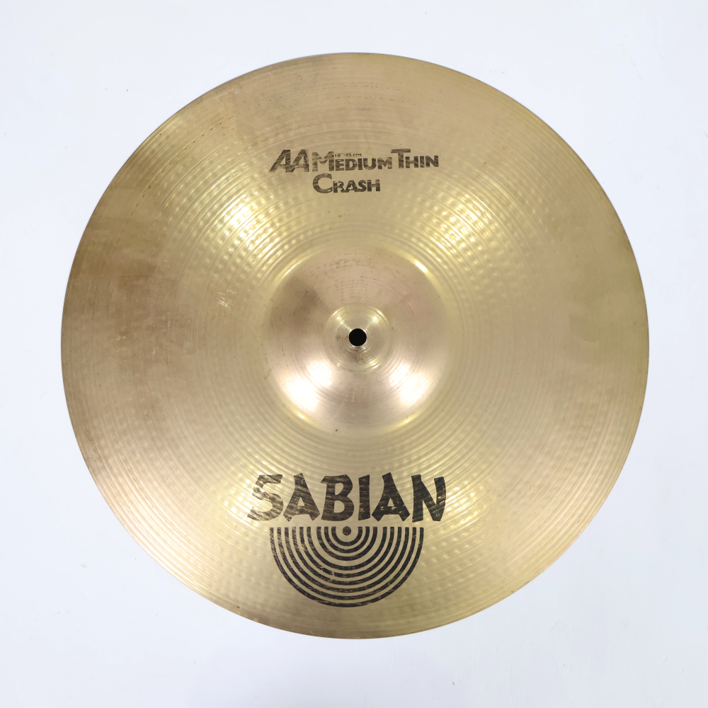 ☆ SABIAN クラッシュ シンバル 2枚 18”⁄46cm AAX STAGE CRASH
