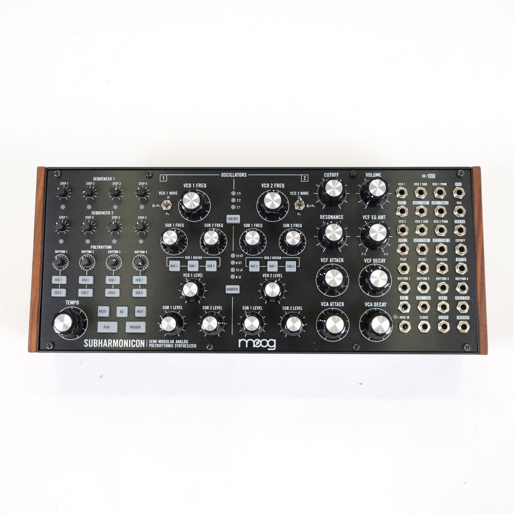 新品同　moog SUBHARMONICON モジュラーシンセサイザー Amazon.co.jp: MOOG Subharmonicon セミモジュラー・アナログ