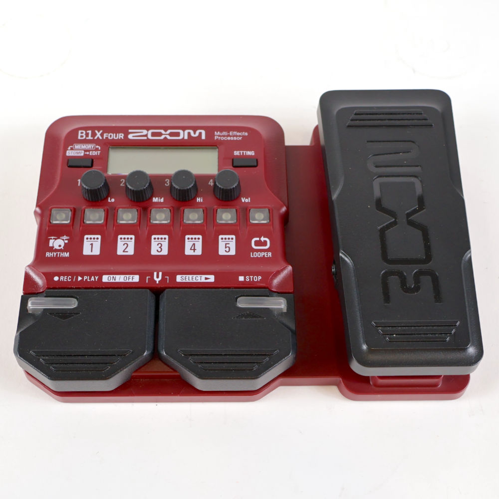 中古 ベースマルチエフェクター ZOOM B1X FOUR