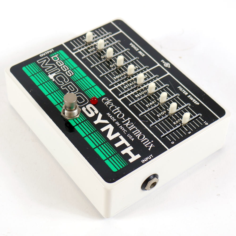 【中古】 ELECTRO-HARMONIX Bass Micro Synthesizer ベースエフェクター 右サイド
