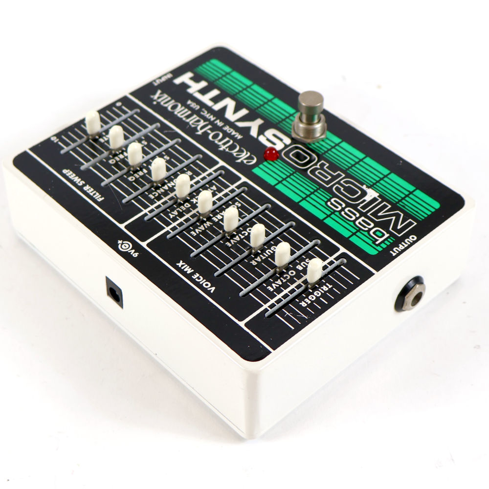 【中古】 ELECTRO-HARMONIX Bass Micro Synthesizer ベースエフェクター 左サイド