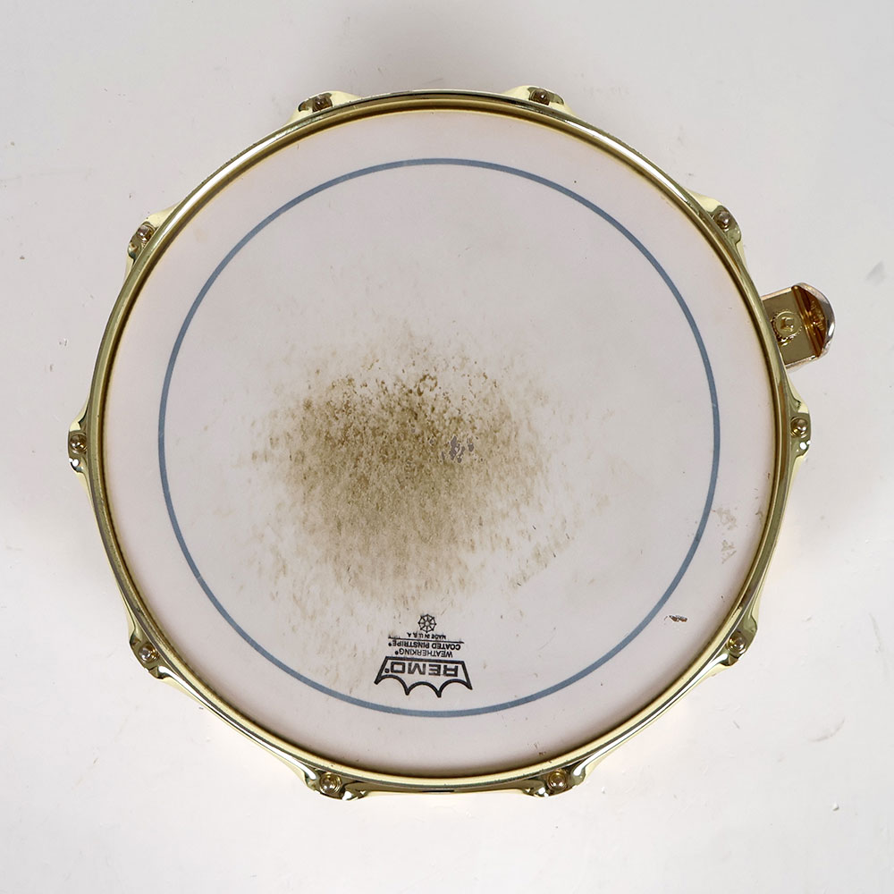 【中古】 スネアドラム dw Craviotto Green Badge Maple 14x5.5 単板メイプルシェル 打面