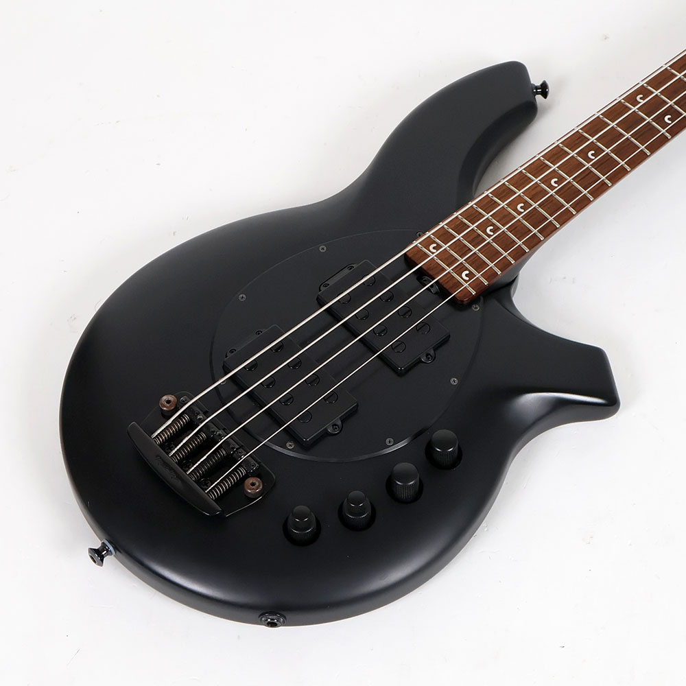 【中古】MUSIC MAN ミュージックマン BONGO4 HH Stealth Black 2008年製 エレキベース ボディ
