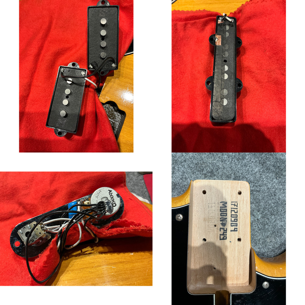 【中古】 エレキベース MOON ムーン GROOVE MASTER Old Natural グルーヴマスター ピックアップ