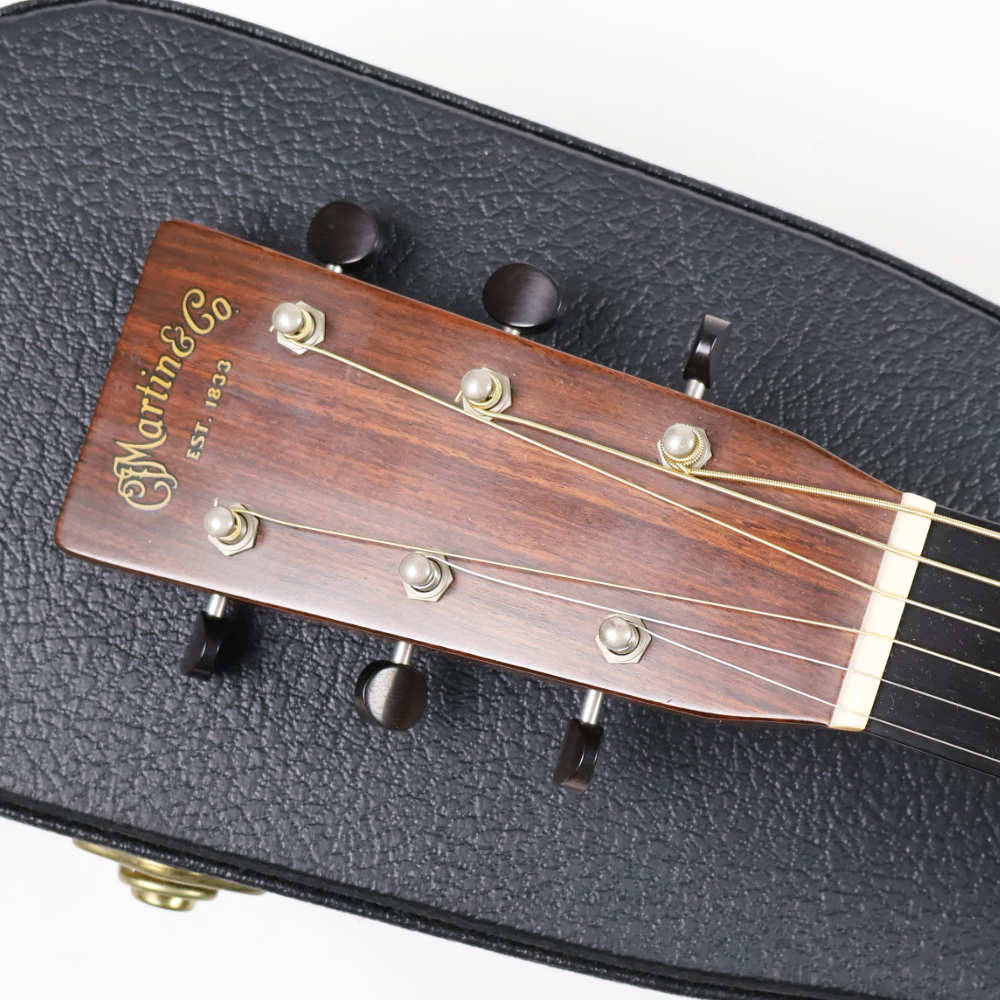 【中古】 アコースティックギター 左用 Martin OM-28V Lefty 2005年製 マーチン OM28V 左利き用 レフティー ヘッド画像