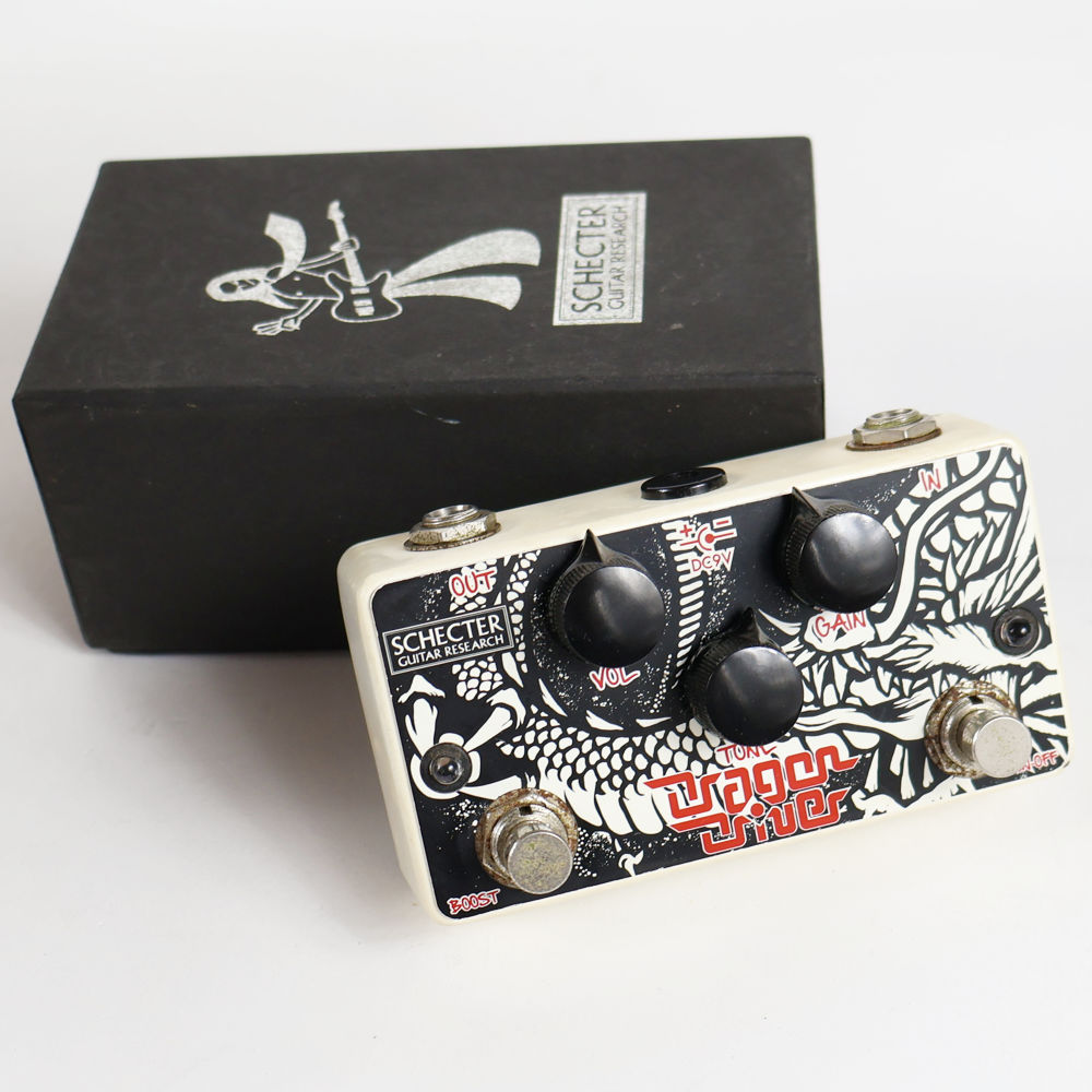 【中古】 ディストーション SCHECTER EF-DD/BLK-LTD Dragon Driver 限定版 小林信一シグネイチャーモデル