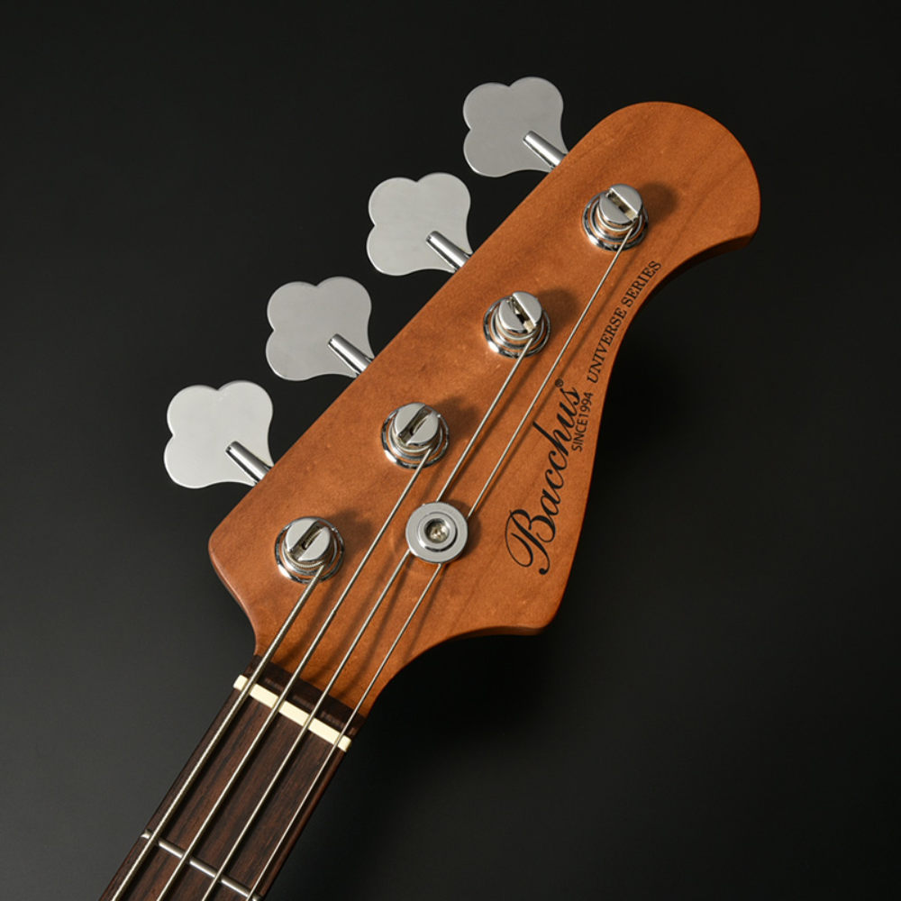 BACCHUS バッカス Universe Series BJB-1-RSM/R-TTPG OWH エレキベース ヘッド部