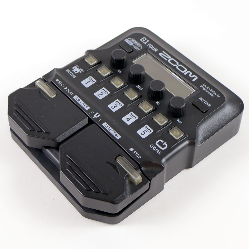 【中古美品】Zoom G1X FOUR ギターエフェクター ズーム(楽器) 中古 ギターマルチエフェクター ZOOM G1X FOUR