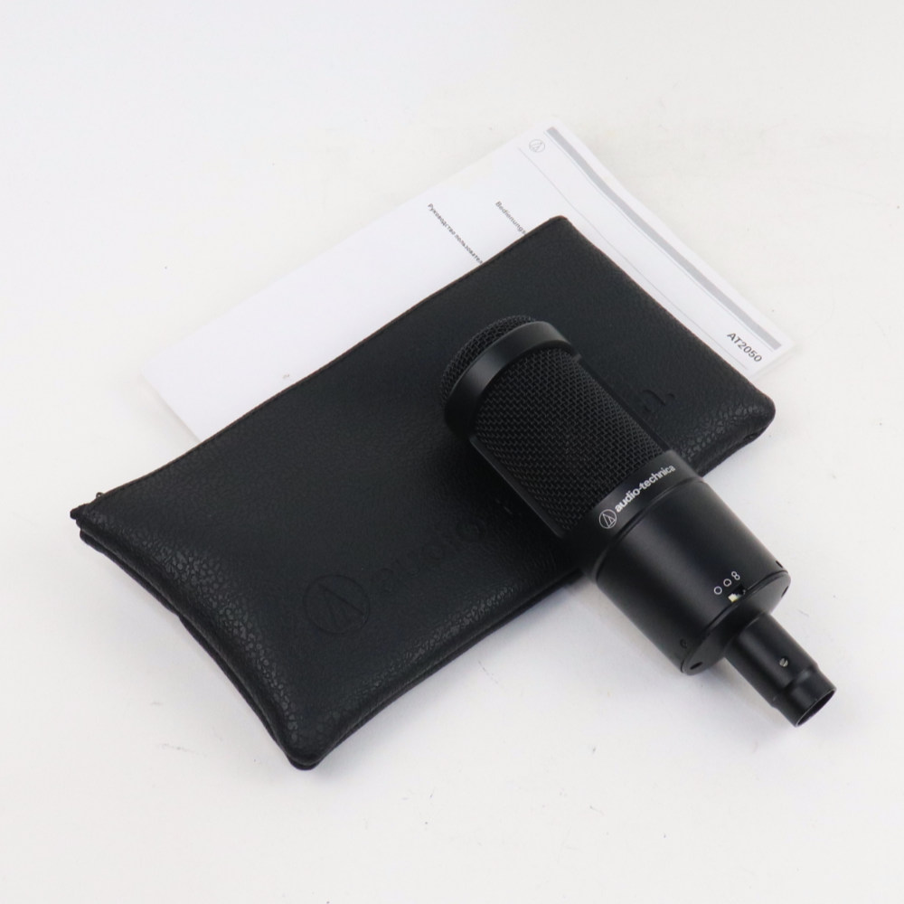 【中古】オーディオテクニカ コンデンサーマイク AUDIO-TECHNICA AT2050 オーテク マイクロフォン