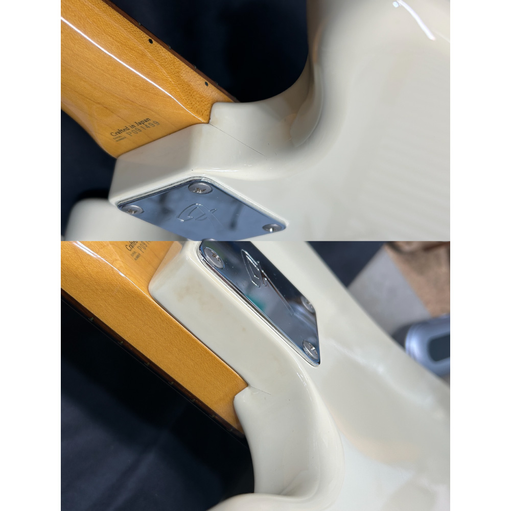 【中古】Fender Japan フェンダー ジャパン MG66 VWH MUSTANG MOD. 1999年〜2002年製 ムスタング エレキギター クラック