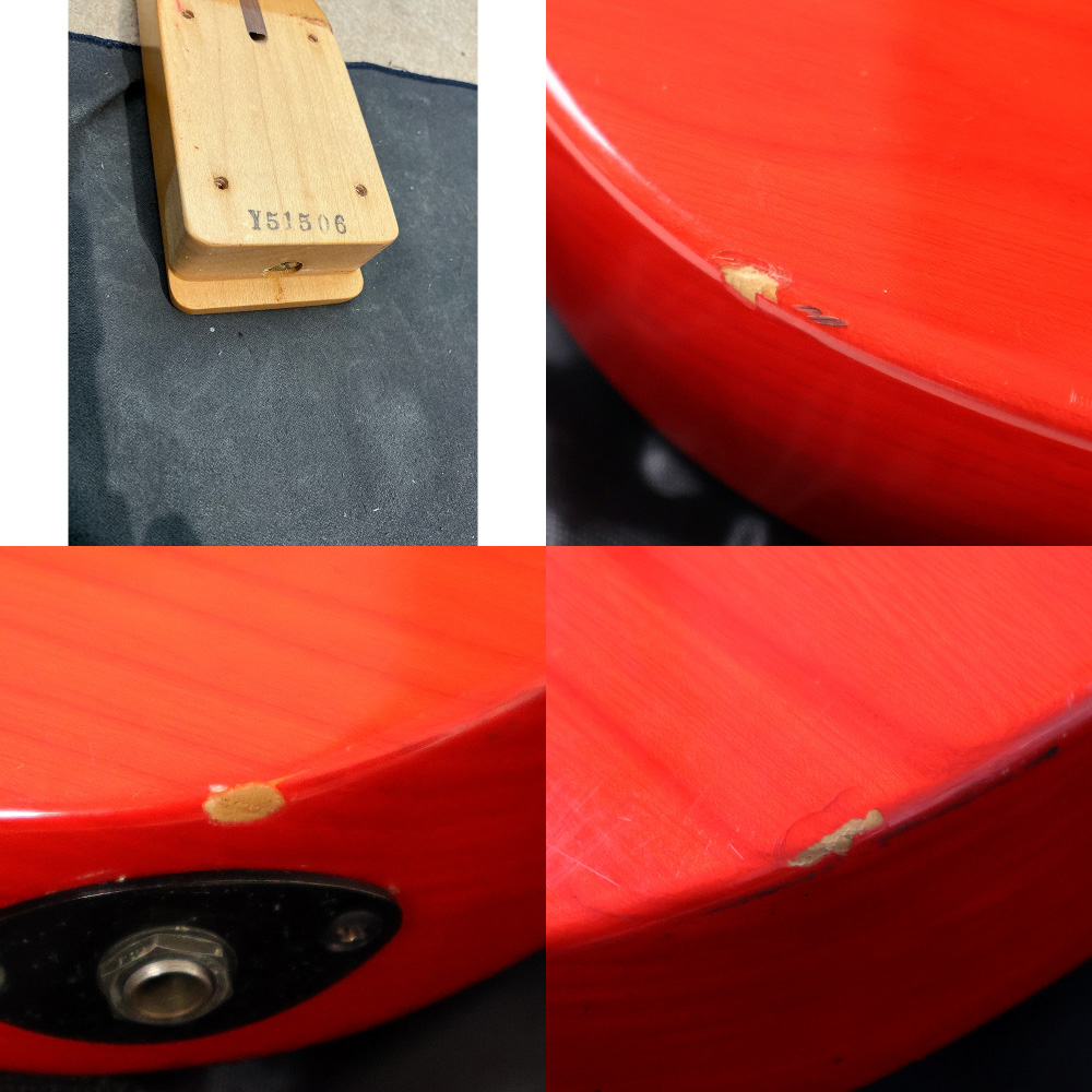 【中古】 エレキギター FERNANDES TE-85T STR フェルナンデス JUDY AND MARY TAKUYAモデル ネック、傷など