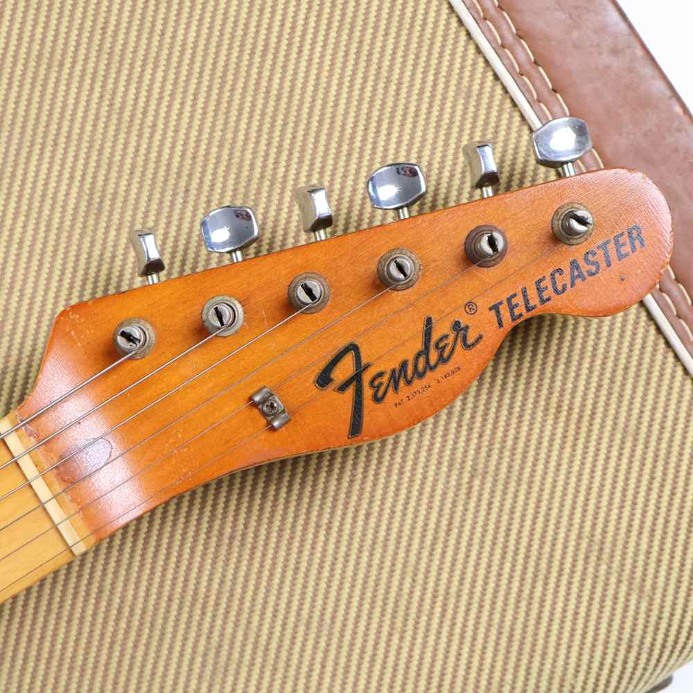 【中古】Fender Telecaster Thinline 1969年製 フェンダー テレキャスター シンライン エレキギター ヘッド画像