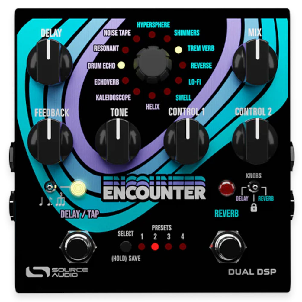 Source Audio ソースオーディオ SA264 ENCOUNTER Ambient Delay＋Reverb アンビエント ディレイ リバーブ ギターエフェクター