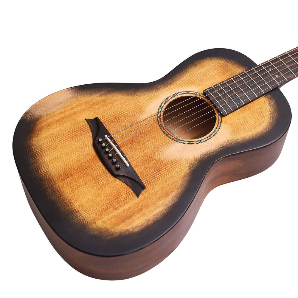 Bromo Guitars ブロモギターズ BAR6H hs アコースティックギター ボディ画像 