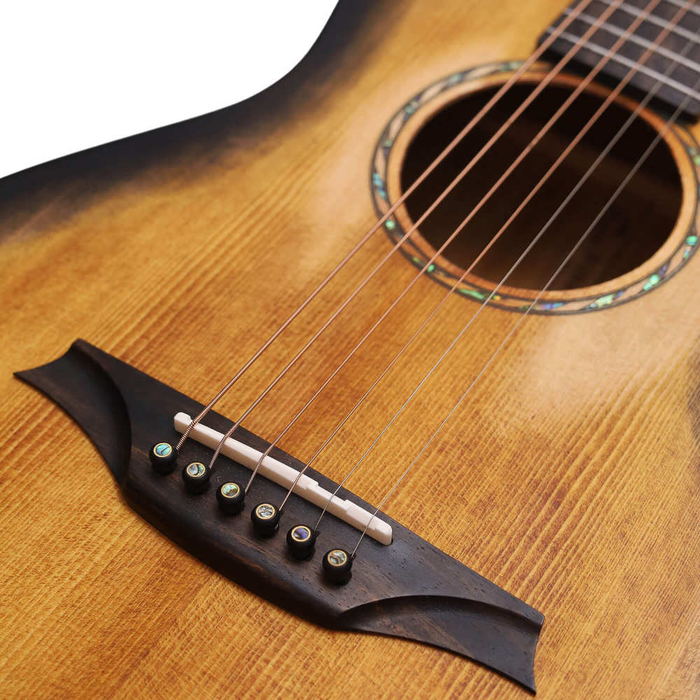 Bromo Guitars ブロモギターズ BAR6H hs アコースティックギター ボディ画像 2