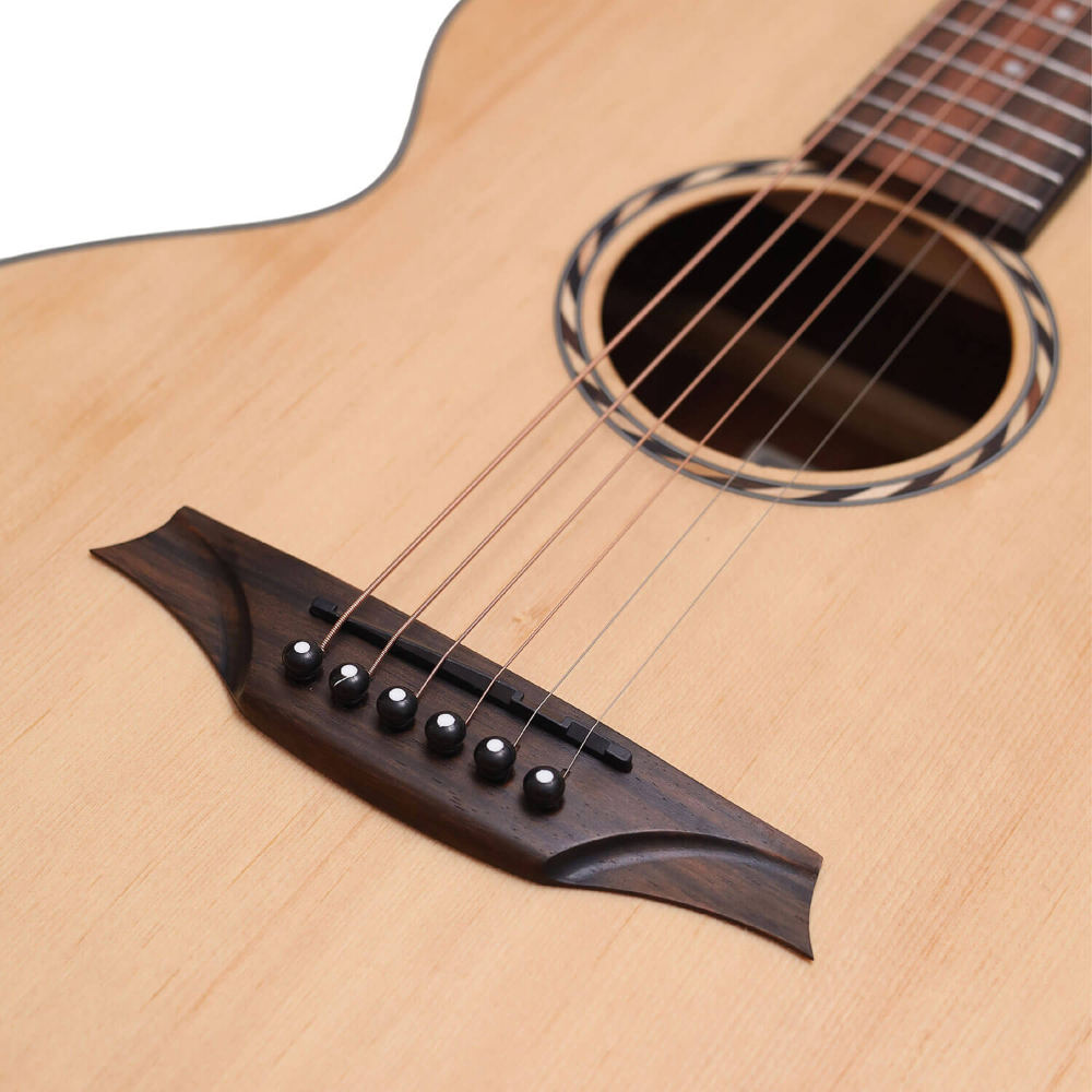 Bromo Guitars ブロモギターズ BAA8S アコースティックギター ボディ画像 2