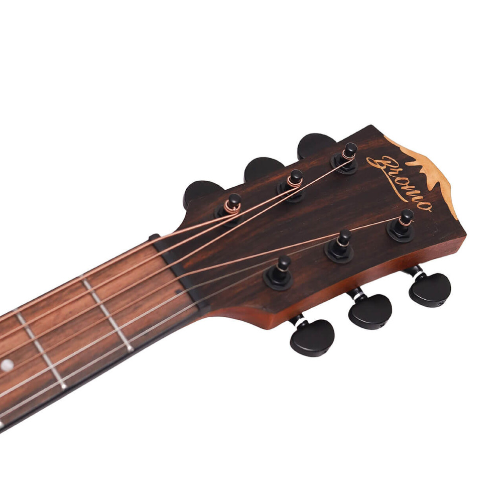 Bromo Guitars ブロモギターズ BAA8S アコースティックギター ヘッド画像