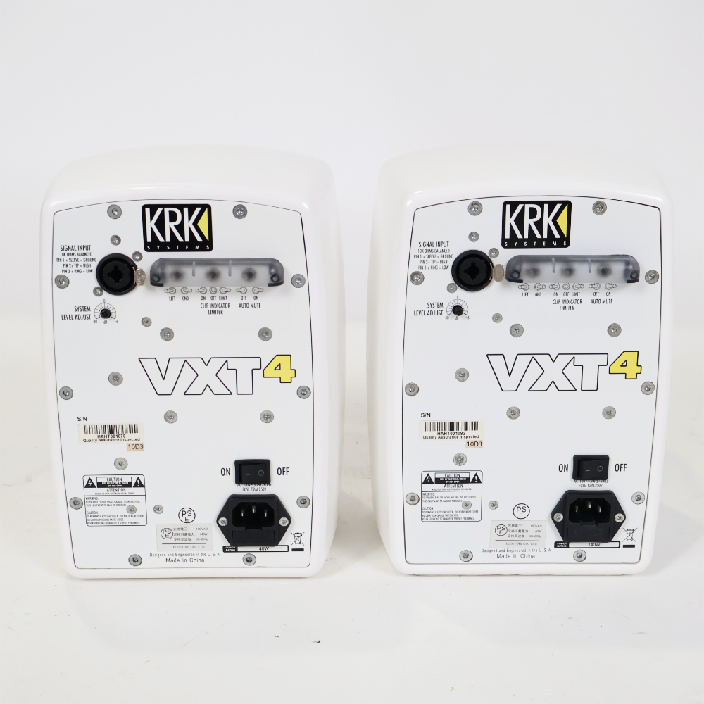 【中古】 パワーモニタースピーカー KRK VXT4 WH ペア 詳細画像