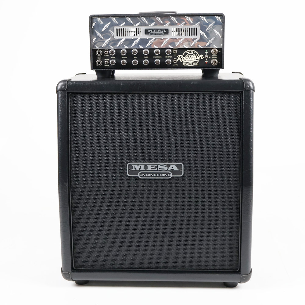 【中古】 ギターアンプヘッド 真空管アンプ MESA BOOGIE Mini Rectifier Twenty-Five 専用スピーカーキャビネット付属