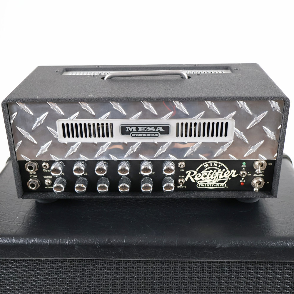 【中古】 ギターアンプヘッド 真空管アンプ MESA BOOGIE Mini Rectifier Twenty-Five 専用スピーカーキャビネット付属 ヘッド