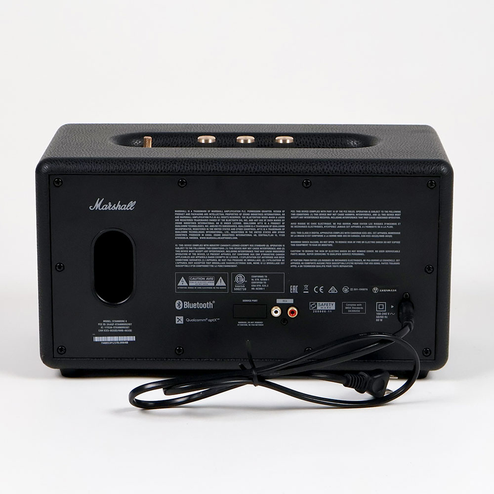 【中古】 bluetooth スピーカー Marshall STANMORE II 背面