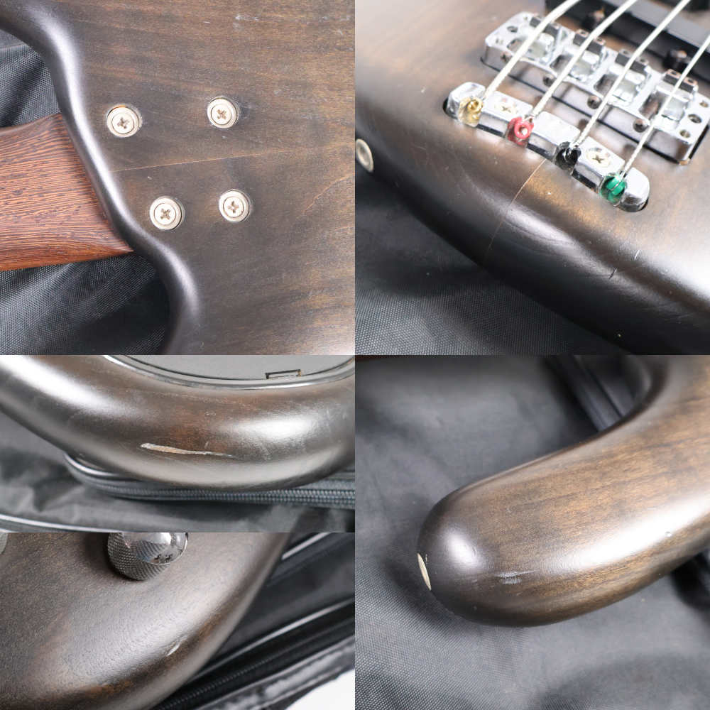 【中古】WARWICK ワーウィック Streamer LX 4st Nivrana Black Transparent Satin 1997年製 エレキベース 傷